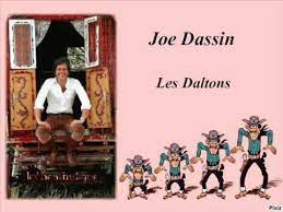 La pochette du 45 Tours de Joe Dassin, "Tagada, voilà les Dalton"